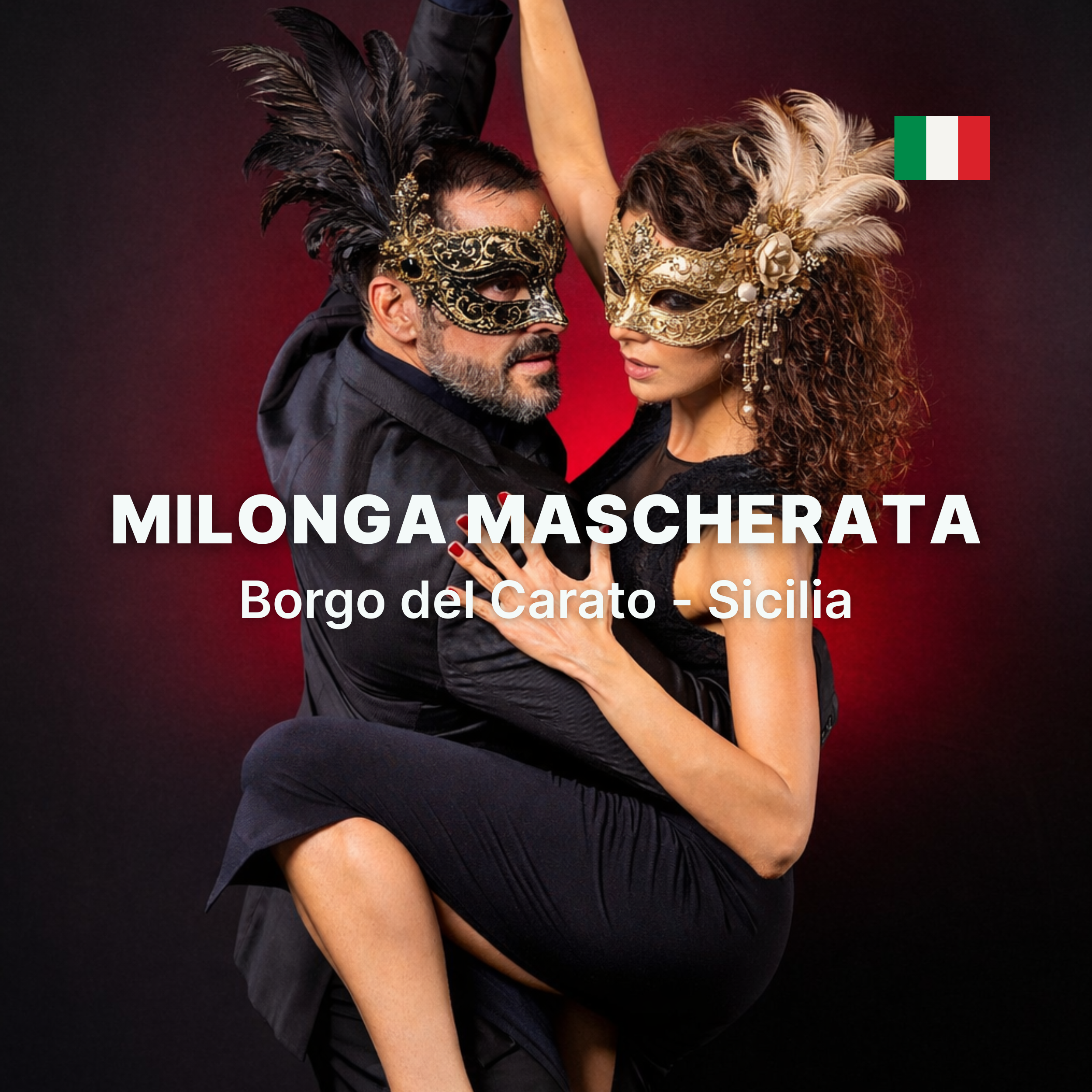 Milonga Mascherata Sizilien 2026